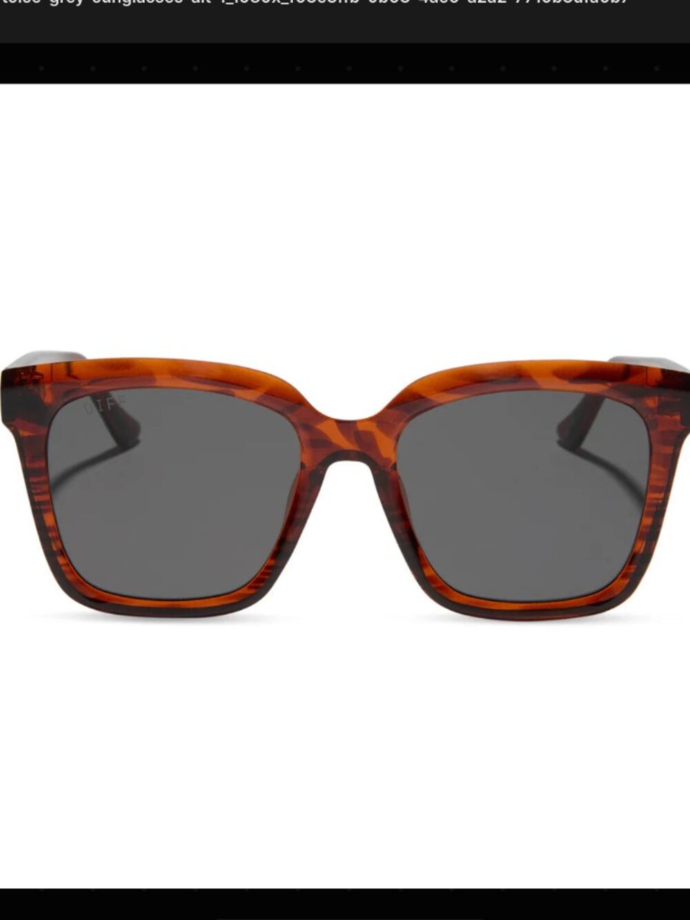 Diff Eyewear - Blythe Sunglasses - Mahogany Tortoise - Picture 2 of 4